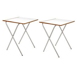 Mesa Plegable Estudio  60 x 60 cm - Pack 2 unidades