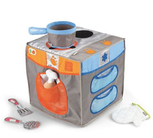 Mini cocinita tex'til cooking con accesorios