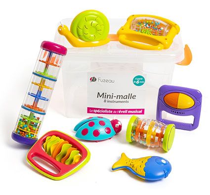Mini-cofre 8 instrumentos