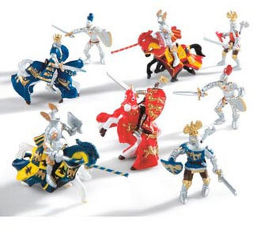 Mini figuras caballeros