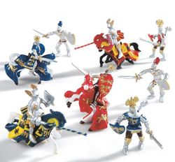 Mini figuras caballeros