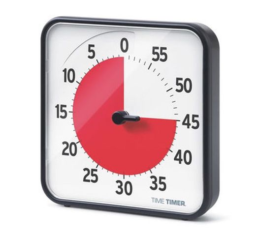 Minutero con alarma modelo medio con soporte