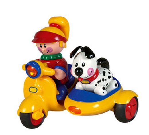Mis primeros amigos el sidecar con perro