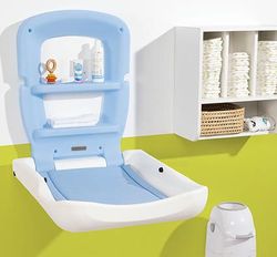 Mueble cambiador mural cleany