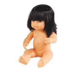 Muñeca asiática niña largo 38 cm
