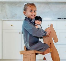 Muñeca asiática niña largo 38 cm