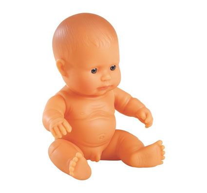 Muñeco cuerpo duro sin cabellos europeas