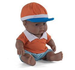 Muñeco cuerpo duro sin cabellos mestizo niño
