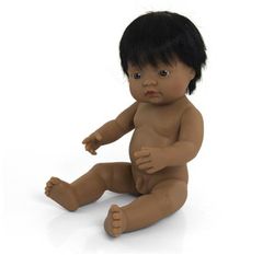 Muñeco mestizo niño largo 38 cm