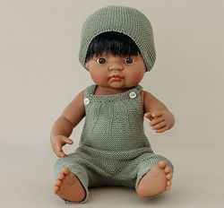 Muñeco mestizo niño largo 38 cm