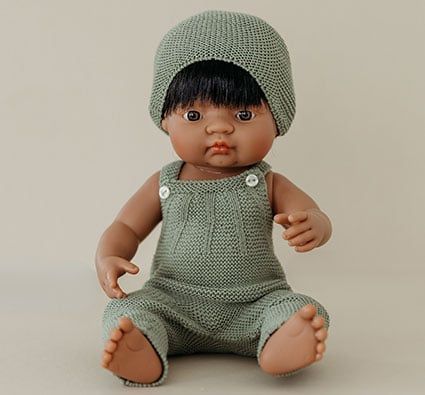 Muñeco mestizo niño largo 38 cm