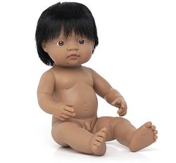 Muñeco mestizo niño largo 38 cm