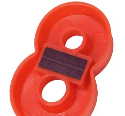 Números magnéticos pequeños 3.4 cm - lote de 162