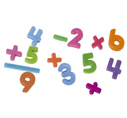 Números magnéticos pequeños 3.4 cm - lote de 162