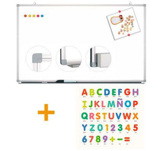 Pack Pizarra magnetica con letras y números