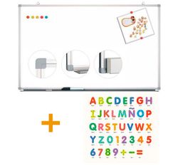 Pack Pizarra magnetica con letras y números
