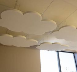 Panel acustico la nube