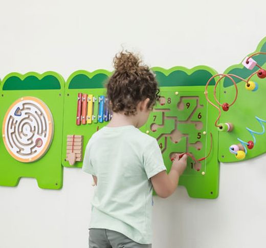 Juego de pared el cocodrilo