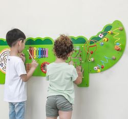 Juego de pared el cocodrilo