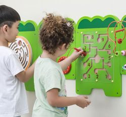 Juego de pared el cocodrilo
