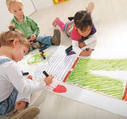 Papel especial para gouache 120 g rollo 100 metros