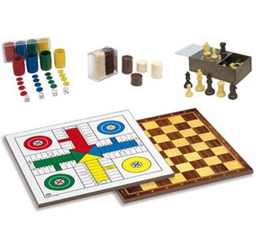 Parchis / ajedrez /damas