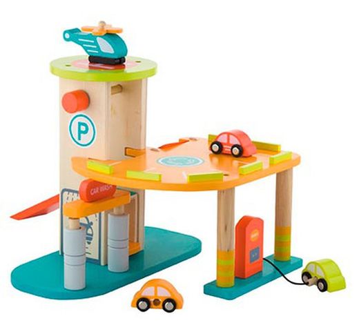 Parking de madera