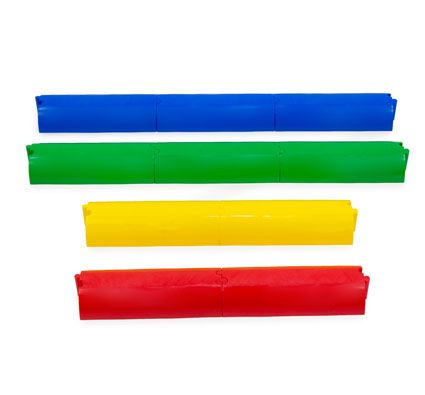 Pasillo de equilibrio semicircular recto