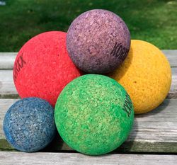Pelotas los tamaños de corcho de colores de KORXX