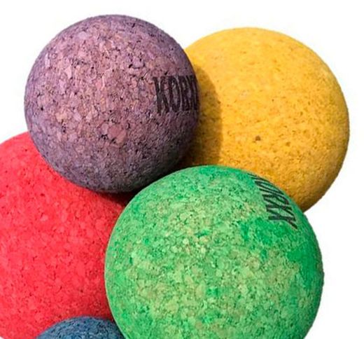 Pelotas los tamaños de corcho de colores de KORXX