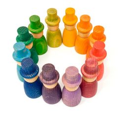 Personajes los Magos Arcoíris