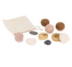 Piedras sensoriales diferentes texturas