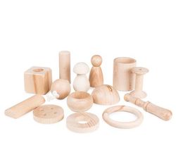 Piezas simples cesto del tesoro