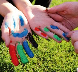 Pintura para cara y manos