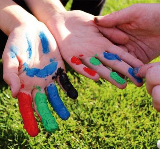 Pintura para cara y manos