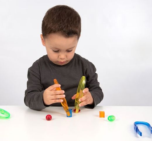 Pinzas de color translúcidas arcoíris