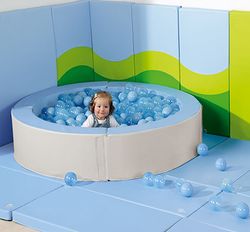 Piscina de bolas el jacuzzi basic con bolas