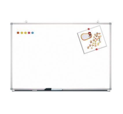 Pizarra blanca imantada para rotulador 60x90