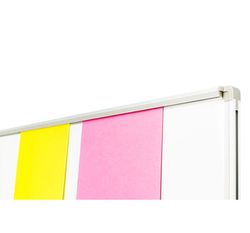 Pizarra blanca imantada para rotulador 90 x 150 cm