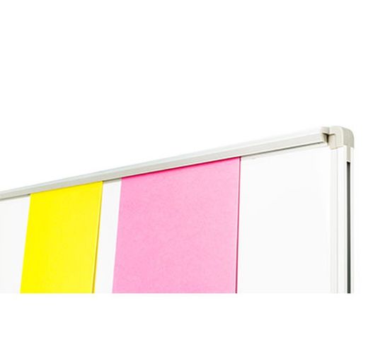 Pizarra blanca imantada para rotulador 90 x 150 cm