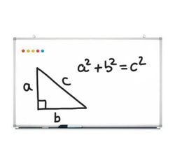 Pizarra blanca magnética serie basic 90 x 150 cm