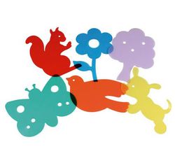 Plantillas traslucidas el parque