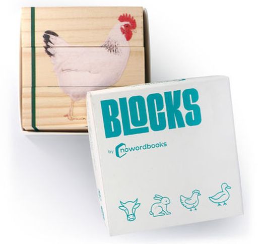 Puzzle blocks animales de la Granja