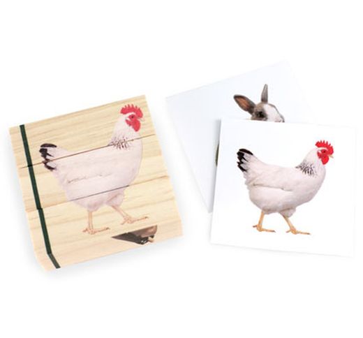 Puzzle blocks animales de la Granja