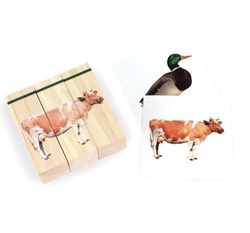 Puzzle blocks animales de la Granja