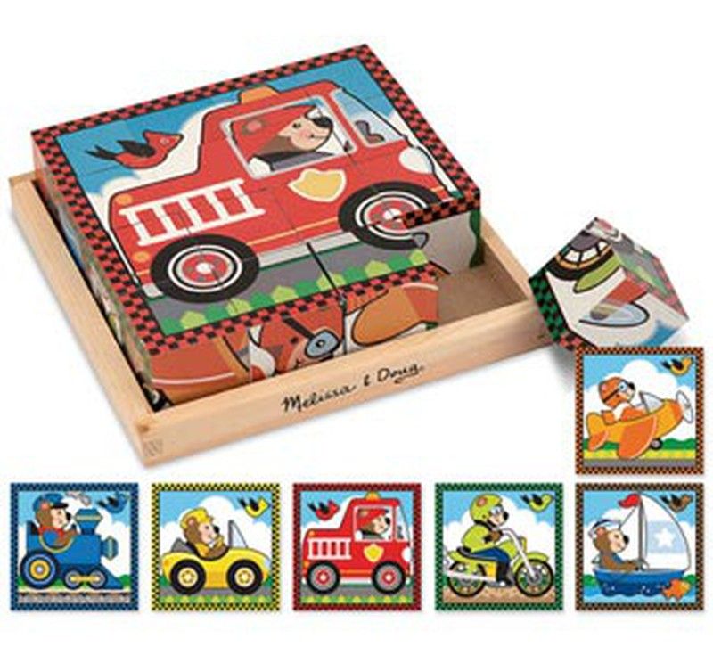 Puzzle cubo de vehículos — La Tienda De La Familia