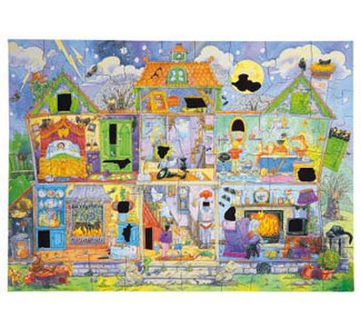 Puzzle mágico la casa encantada