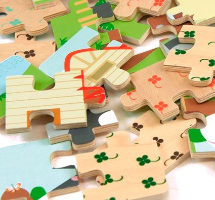 Puzzles diorama la granja