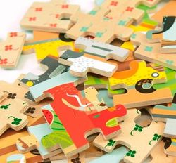 Puzzles diorama los vehículos