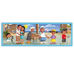 Puzzles las familias del mundo